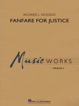 Fanfare for Justice Concert Band sheet music cover